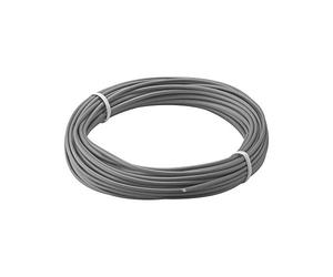 Goobay 55047 18 x 0.1 mm Copper Stranded Wire Insulated, 1 Core, Multi-Wire, Grey, 10 m Cable Length