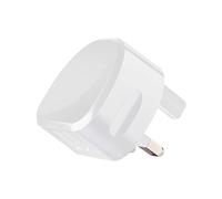 Goobay 55902 UK Dual USB Charger, 2.4 A, White, 50mm Length, 43mm Width, 45mm Height