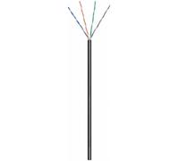 Goobay 57198 CAT 5e Outdoor Network Cable, U/UTP, Black, 100m Cable Length