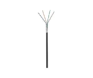 Goobay 57295 CAT 5e Outdoor Network Cable, F/UTP, Black, 100m Cable Length