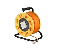 Goobay 58934 Portable RJ45 Network Cable Reel Extension, 50m Cable Length