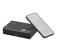 Goobay 58981 HDMI Switch Box, 3 In/1 Out, Black