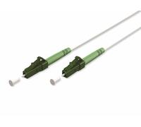 goobay 59585 Fibre Optic Cable (FTTH) / Singlemode (OS2) Simplex/LC APC (8°) Male to LC-APC (8°) Male/Light Wave Cable / 2 m