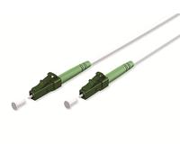 goobay 59586 Fibre Optic Cable (FTTH) / Singlemode (OS2) Simplex/LC APC (8°) Male to LC-APC (8°) Male/Light Wave Cable / 3 m