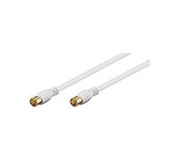 Goobay 62747 F-Quick SAT Antenna Cable (80 dB), 2X Shielded, 5m Length