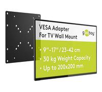 goobay 63267 VESA Adapter for TV Wall Mount, black