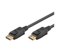 goobay 64863 DisplayPort Cable 2.1 / 8K Resolution at 60Hz / Connection Cable Suitable for Gaming PCs / PS5 / Shielded / 2 m