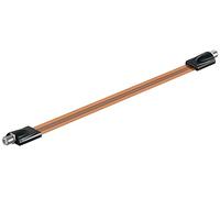 Goobay 67246 SAT Window Feed-Through, Extremely Flat, 0.3mm Cable Sheath Diameter, 0.5m Cable Length