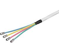 Goobay 67330 80 dB Quattro Coax-Antenna Cable Set, 2x Shielded, CCS, 10 m Length