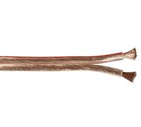 Goobay 67721 Speaker Cable Transparent CCA, 25 m Cable Length