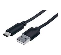Goobay 67890 USB-C to USB A 3.0 Cable, Black, 0.5m Length