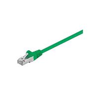 Goobay 68042 CAT 5e Patchcable, SF/UTP, Green, 0.5m Cable Length