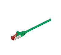 Goobay 68295 CAT 6 Patchcable, S/FTP (PiMF), Green, 15m Cable Length