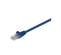 Goobay 68350 CAT 5e Patchcable, U/UTP, Blue, 15m Cable Length