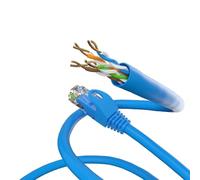 1 pcs x Goobay - 68355 - Patch cord, U/UTP, 5e, stranded, CCA, PVC, blue, 2m, 27