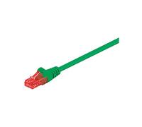 Goobay 68450 CAT 6 Patchcable, U/UTP, Green, 15m Cable Length
