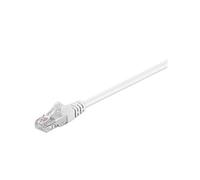 Goobay 68506 CAT 5e Patchcable, U/UTP, White, 3m Cable Length
