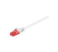 Goobay 68633 CAT 6 Patchcable, U/UTP, White, 1m Cable Length