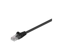 Goobay 68653 CAT 5e Patchcable, U/UTP, Black, 7.5m Cable Length