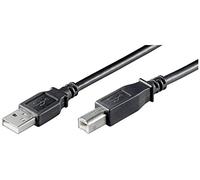 Goobay 68902 USB 2.0 Hi-Speed Cable, Black, Type B, 5m Length