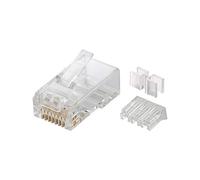 Goobay 72501 RJ45 Plug, CAT 6a, UTP Unshielded, Pack of 10