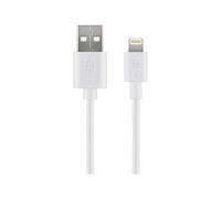 Goobay 72907 2m Lightning Ladekabel für Apple iPhone /iPad Weiß 2m weiß