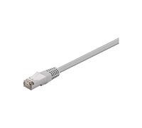 Goobay 73076 CAT 5e Ethernet Cable, F/UTP, Ethernet Cable Grey, 0.5m Length