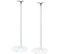 goobay 78752 Speaker Stand for Sonos Era 100 / Speaker Mount 3k Load Capacity / Speaker Stand with Cable Management / 71 cm High/White
