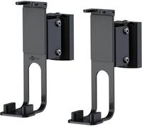 goobay 78759 Wall Mount for Sonos One, One SL / Speaker Wall Mount up to 3 kg / Swivelling, Tiltable, Rotatable up to 180° / Black