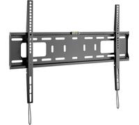 Goobay 78779 TV Wall Mount Pro Fixed (L), 37" to 70" (94 cm - 178 cm), 50 kg, Easy & Secure Mounting, Vesa Standard, QLED/LED, Black