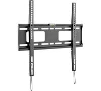 goobay 78780 TV Wall Mount Pro Fixed (M) 32" to 55" (81-140 cm), 50 kg, Easy & Secure Mounting, Vesa Standard, QLED/LED, Black
