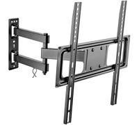 Goobay 78783 Wall Mount 55 Inch Extendible and Fully Movable for TVs and Monitors from 32 to 55 Inches up to 35 kg Max. VESA 400 x 400 Black