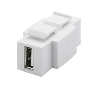Goobay 79930 KeyStone USB Module, Installed on Both Sides, 16.9mm Width