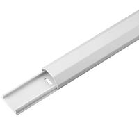 Goobay 90727 Wire Duct Aluminium 33 mm, Length 1.1 m, White