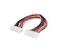 Goobay 93239 24-pin ATX/eATX Power Extension Cable for PC Motherboard, 0.3m Length