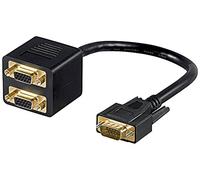 Goobay 93263 VGA Adapter Cable, Gold-Plated