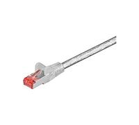 Goobay 93547 CAT 6 Patch Cable, S/FTP PiMF, Transparent, 1m Length