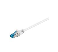 1 pcs x Goobay - 93667 - Patch cord, S/FTP, 6a, stranded, Cu, LSZH, white, 0.5m,