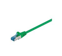 Goobay 93742 CAT 6a Patch Cable, S/FTP PiMF, Green, 2m Length