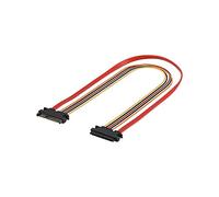 Goobay 93871 PC SATA Data and Power Extension Cable, 0.5m Length