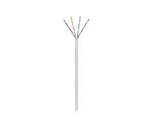 Goobay 93884 CAT 6 Network Cable, U/UTP, Grey, 100 m Length