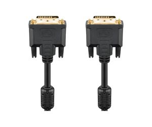 Goobay 93951 DVI-D Full HD Cable, Dual Link, Gold-Plated, 15m Length