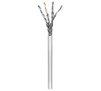 Goobay 93954 CAT 6 Network Cable, S/FTP (PiMF), Grey, 100 m Length