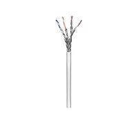 Goobay 93956 CAT 6 Network Cable, S/FTP (PiMF), Grey, 100 m Length