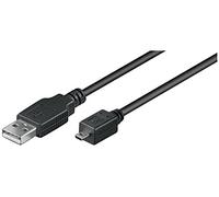 Goobay 93972 USB 2.0 Hi-Speed Cable, Black, 1.8m Length