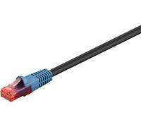 1 pcs x Goobay - 94391 - Patch cord, U/UTP, 6, CCA, PE, black, 15m, RJ45 plug,bo
