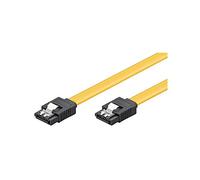 Goobay 95019 S-ATA data cable for HDD, SDD, 6 Gbits, SATA L-type male to SATA L-type male, length 30cm