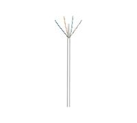 Goobay 95695 CAT 6 Network Cable U/UTP Grey CCA Copper Mix for SOHO Applications AWG 23/1 Solid PVC