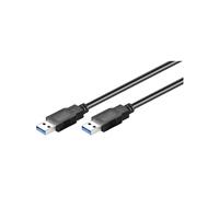 goobay 95717 USB 3.0 Superspeed Cable, Black, 1m Length 1x