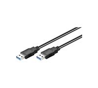 Goobay 95717 USB 3.0 Superspeed Cable, Black, 1m Length